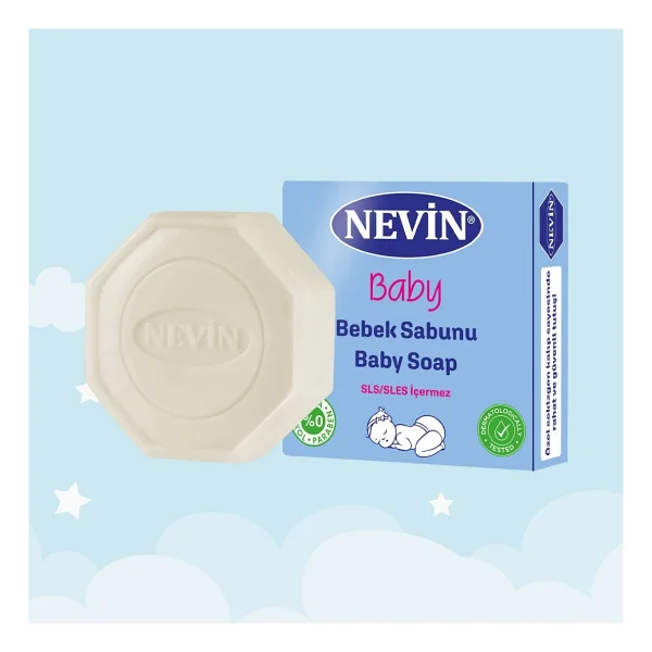 Nevin Baby 100 Gr Bebek Sabunu - Görsel 4