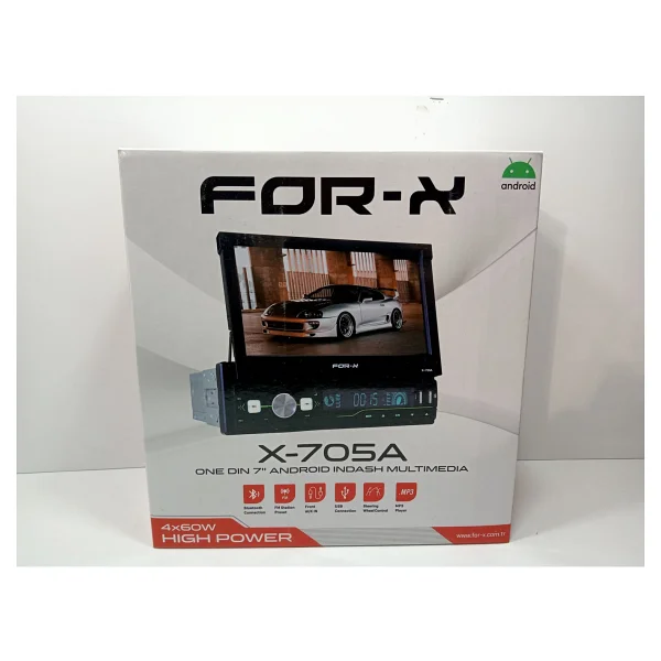 For-X X-705a Android Oto Teyp - Görsel 6