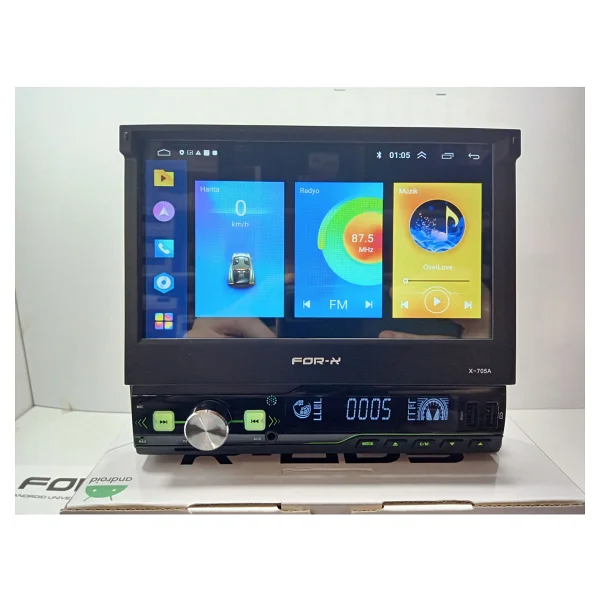 For-X X-705a Android Oto Teyp - Görsel 3