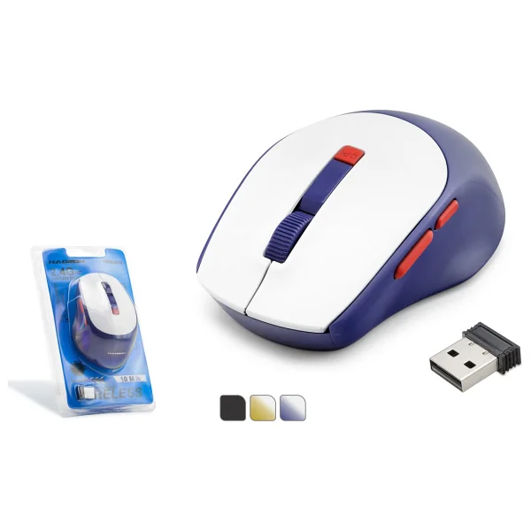 Hadron Hdx3408l Beyaz Optik Kablosuz Mouse - Görsel 2