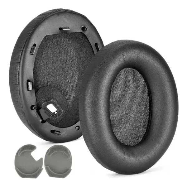 Schulzz Sony Wh-1000xm4 Wh1000xm4 Wh 1000 Xm4 Uyumlu Kulaklık Pedi - Siyah - Görsel 5