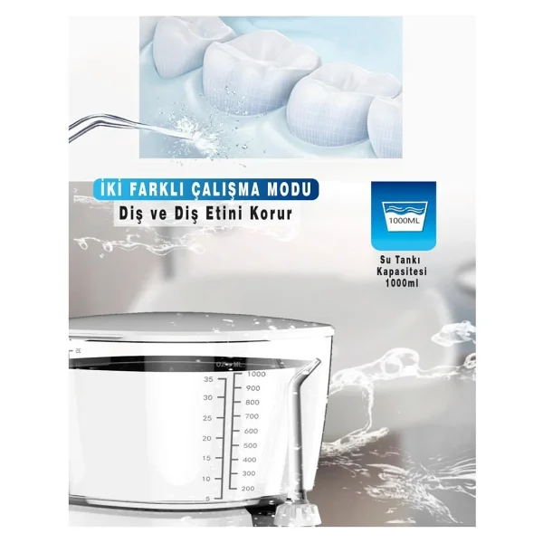 Waterpulse V700plus Beyaz Ağız Duşu - Görsel 6