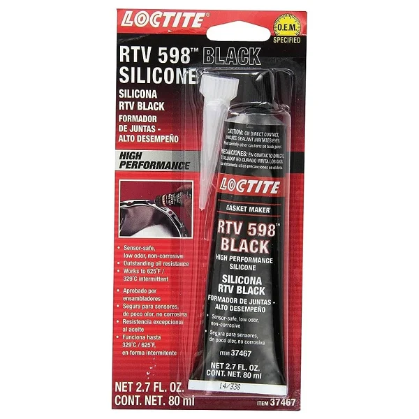 Loctite 598 80 Ml Rtv Isıya Dayanıklı Siyah Sıvı Conta - Görsel 2
