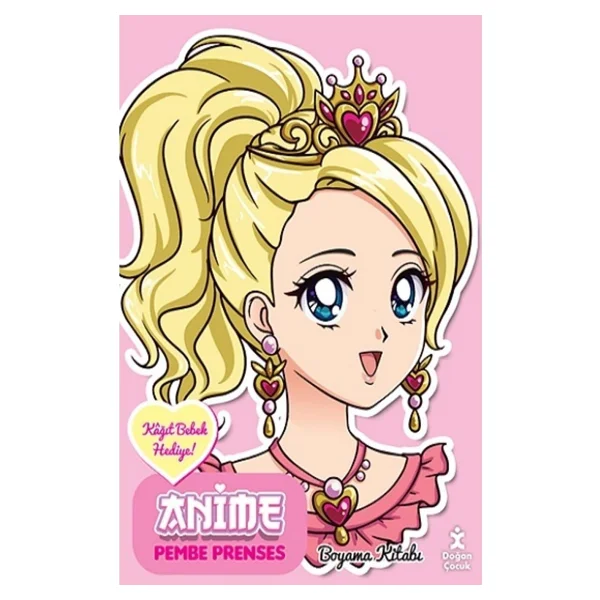 Anime Pembe Prenses Boyama Kitabı - Kolektif - Görsel 3
