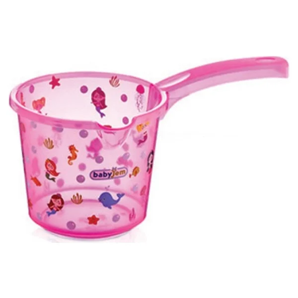 Babyjem Şeffaf Desenli Bebek Banyo Maşrapası - Görsel 3