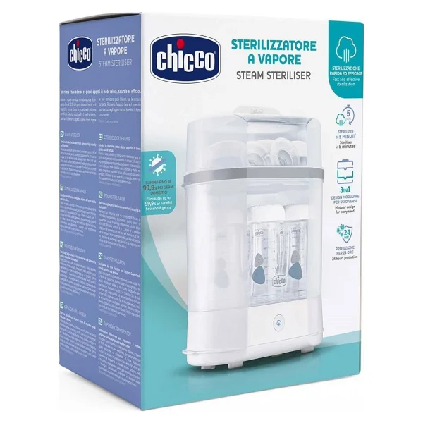 Chicco 3 İn 1 Buharlı Sterilizatör - Görsel 4