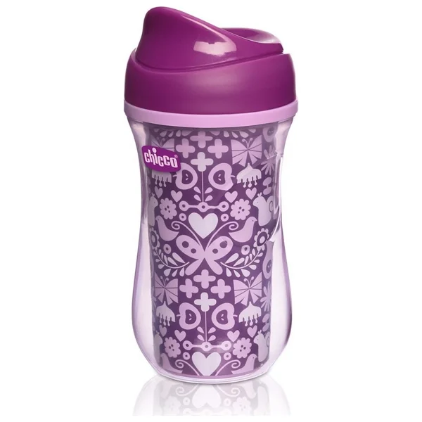 Chicco Isı Yalıtımlı Aktif Bardak Mor 14 Ay+ 266 Ml - Görsel 5