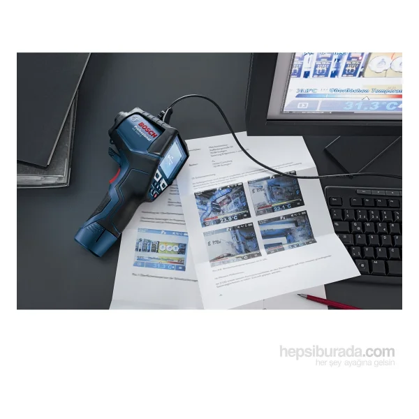 Bosch Gıs 1000 C Isı Ve Nem Ölçer Ölçüm Cihazı - Görsel 2
