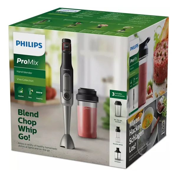 Philips Viva Collection Hr2653/90 Promix 800 W Blender Seti - Görsel 3