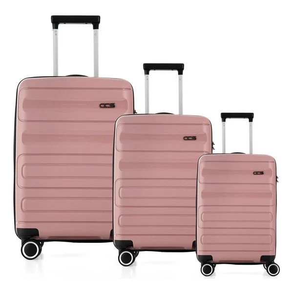 Ççs 5225 Polipropilen Kabin + Orta + Büyük Boy 3'lü Valiz Seti - Görsel 10