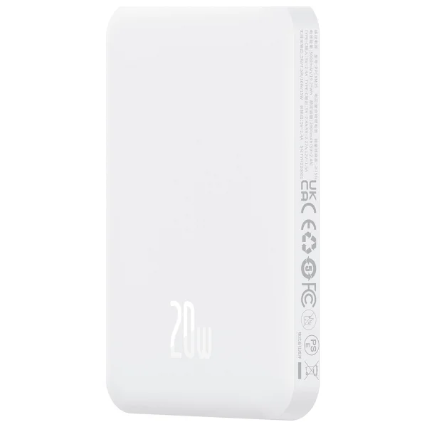 Baseus Magsafe Mini Siyah 5000 mAh Kablosuz Powerbank - Görsel 5