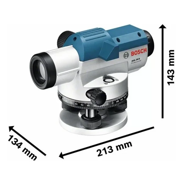 Bosch Gol 26 D + BT 160 + Gr 500 Mira Ölçüm Cihazı - Görsel 7