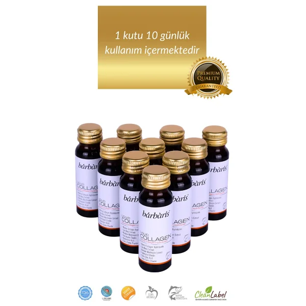 Barbaris Liquid Collagen 50 Ml 10 Adet - Görsel 6