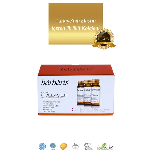 Barbaris Liquid Collagen 50 Ml 10 Adet - Görsel 9
