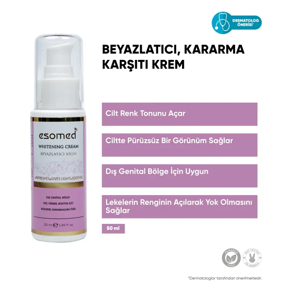 Esomed Beyazlatıcı Krem 50 Ml - Görsel 6
