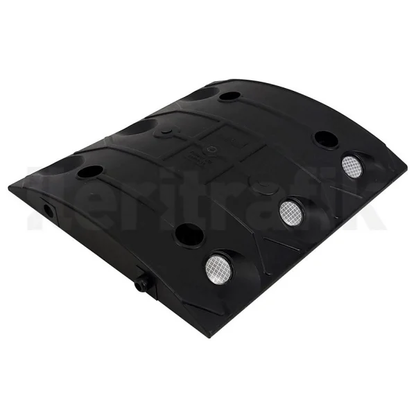İleri Trafik Oval Plastik Yol Kasisi 30 X 33 X 4 Cm Siyah - Görsel 7