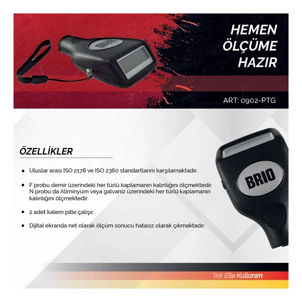 Brio Boya Kalınlık Ölçer - Görsel 4
