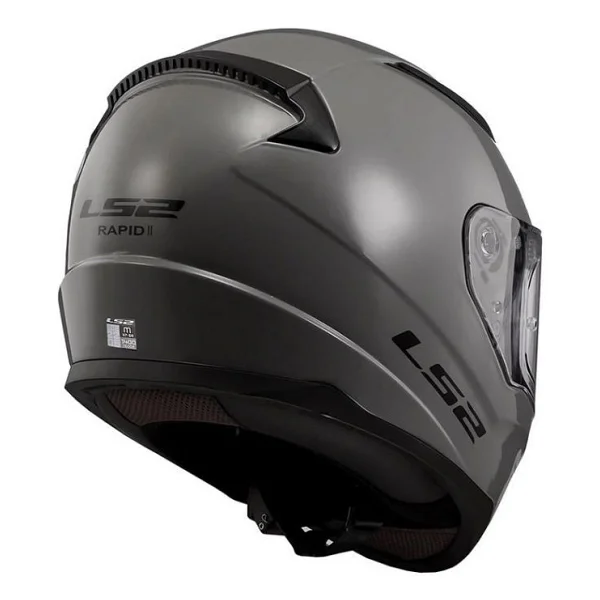 Ls2 Rapid 2 Nardo Gri Full Face Motor Kaskı - Görsel 2
