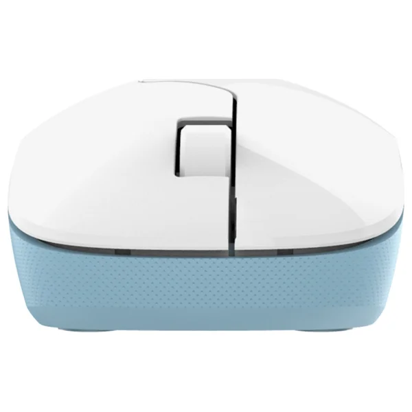 Everest Smw-973 Beyaz-Mavi Optik Kablosuz Mouse - Görsel 4