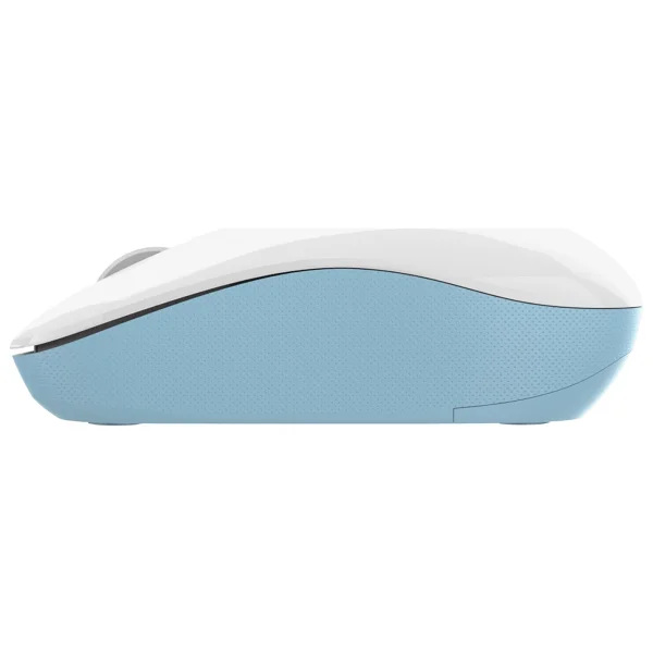 Everest Smw-973 Beyaz-Mavi Optik Kablosuz Mouse - Görsel 6