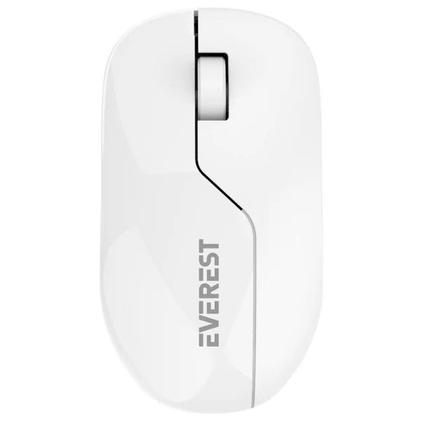 Everest Smw-973 Beyaz-Gri Optik Kablosuz Mouse - Görsel 7
