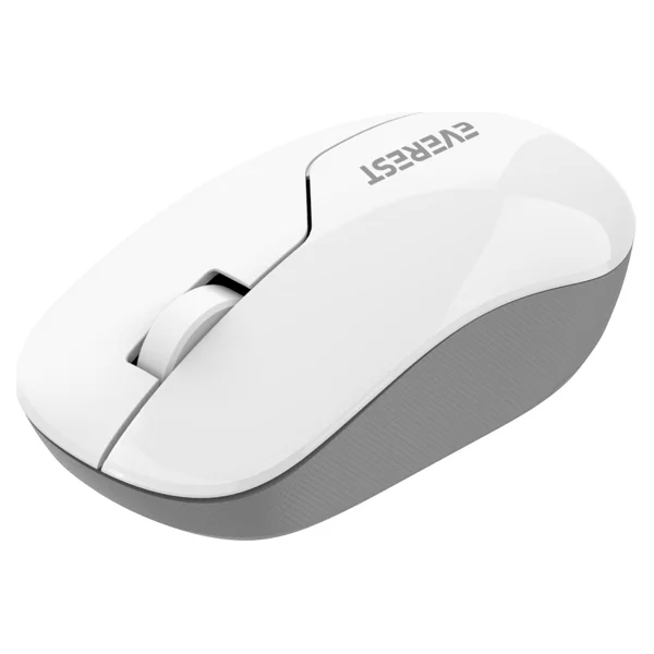 Everest Smw-973 Beyaz-Gri Optik Kablosuz Mouse - Görsel 9