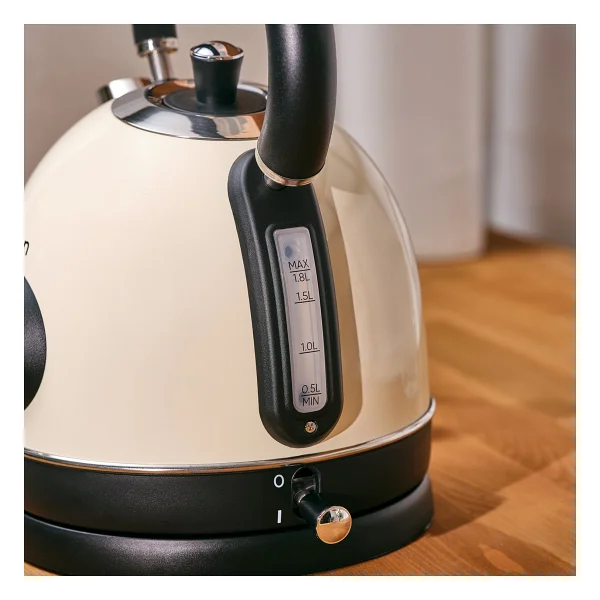 Emsan Turtle Cream 2200 W 1.8 Lt Çelik Kettle - Görsel 4