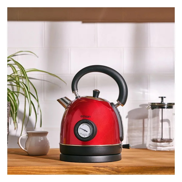 Emsan Turtle 2200 W 1.8 Lt Çelik Kettle - Görsel 9