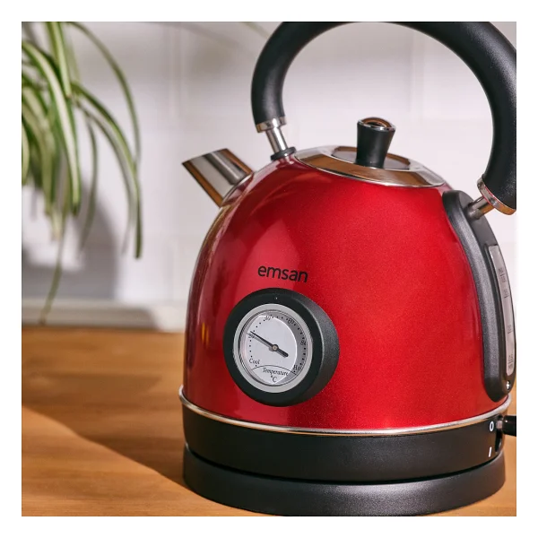 Emsan Turtle 2200 W 1.8 Lt Çelik Kettle - Görsel 4