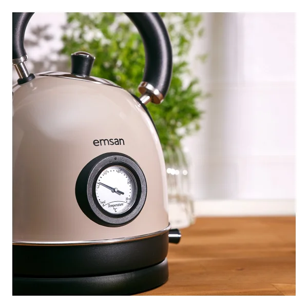 Emsan Turtle Kettle Beige - Bej - Görsel 3