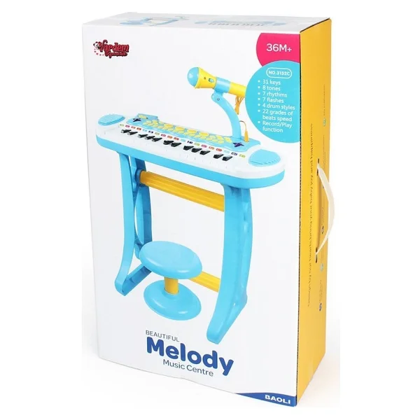 Vardem Mp3 Çalar Tuşlu Mini Piyano Bao-3132c - Görsel 3