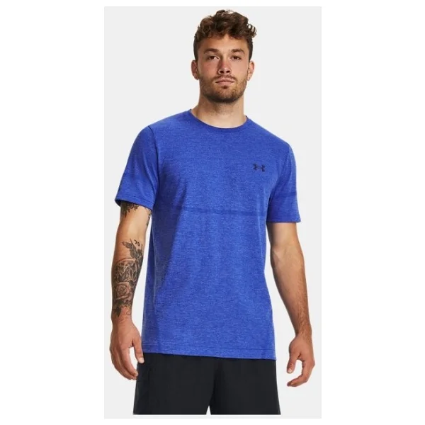 Under Armour Vanish Elite 1376781 Kısa Kollu Bisiklet Yaka Erkek Tişört - Görsel 9
