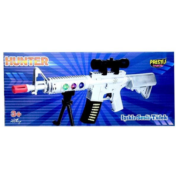 Prestij Oyuncak Prestij Hunter Işıklı Sesli Tüfek - Görsel 2