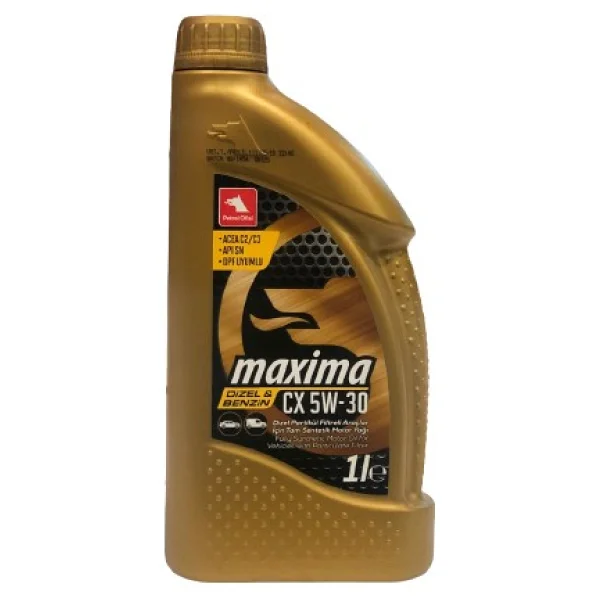 Petrol Ofisi Maxima CX 5W-30 1 lt Motor Yağı - 2023 - Görsel 2