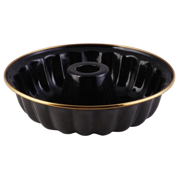 Emsan Troy Emaye 24 Cm Siyah Kek Kalıbı - Görsel 3