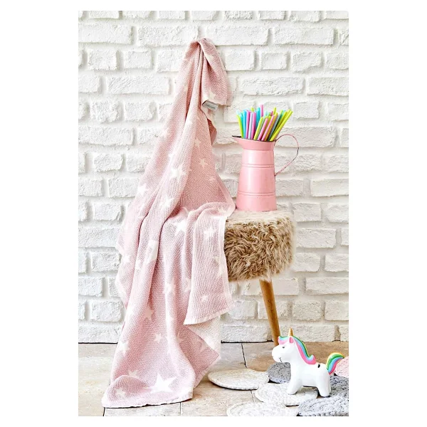 Karaca Home Baby Star 80x120 Cm Gri Bebek Pikesi - Görsel 5