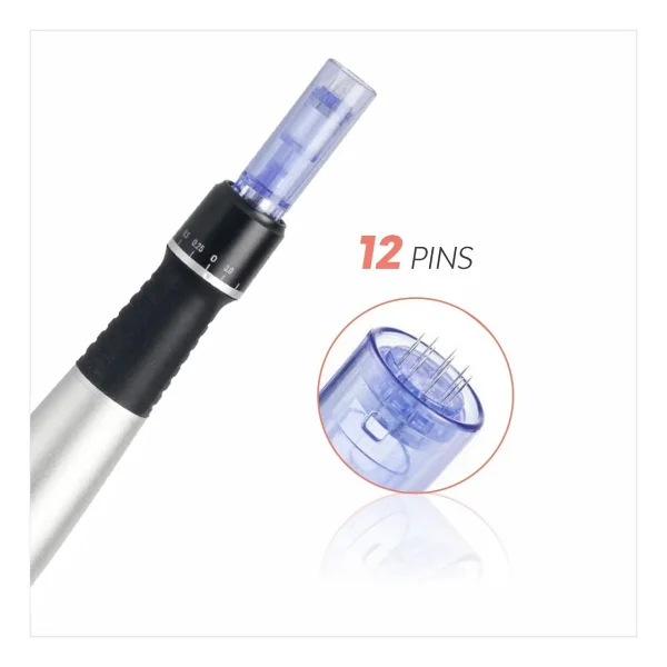 Ekai Mavi 12 İğneli Dr. Pen Ultima-A6, A1 Cihazlara Uyumlu 25 Adet Dermapen İğnesi - Görsel 5