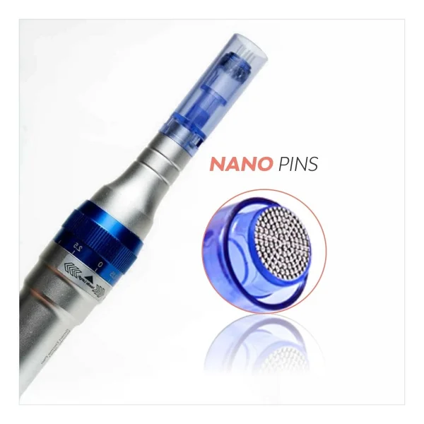 Ekai Mavi Nano Kartuş Dr. Pen Ultima-A6, A1 Cihazlara Uyumlu 10 Adet Dermapen İğnesi - Görsel 5