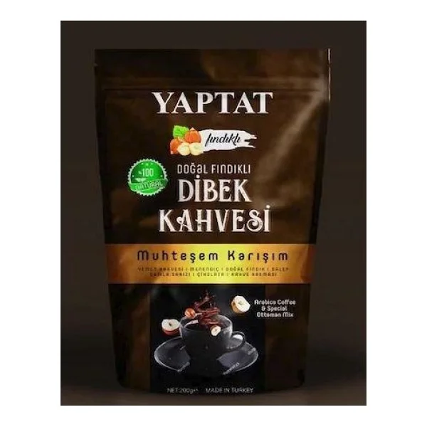 Yaptat Doğal Fındıklı Dibek Kahvesi 150 Gr - Görsel 2