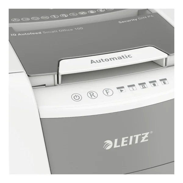 Leitz Iq Autofeed Office 100 P4 Evrak İmha Makinesi - Görsel 5