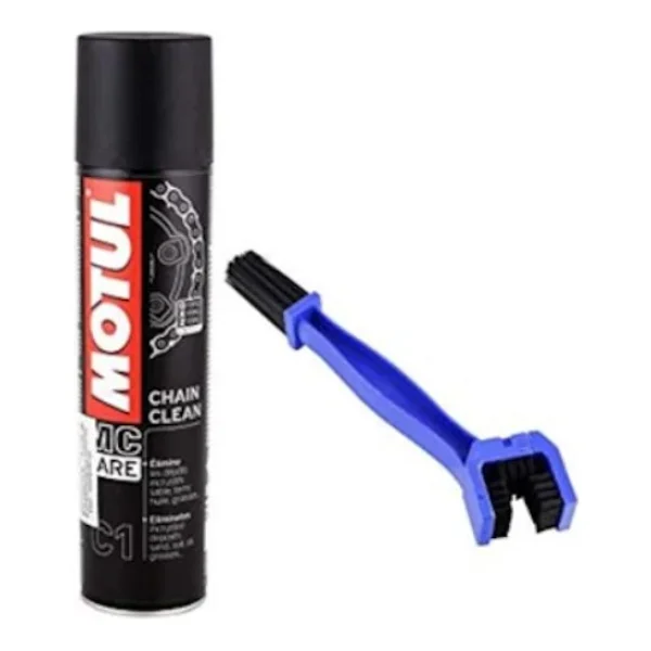 Motul C1 Zincir Temizleyici 400 Ml 2024 Üretim + Fırçası - Görsel 4