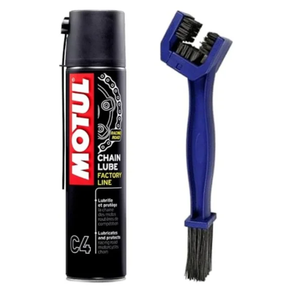 Motul C4 Zincir Yağı Zincir Temizleme Fırçası 2020/08 Üretim - Görsel 2