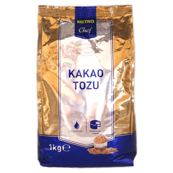 Metro Chef 1 Kg Kakao Tozu - Görsel 2