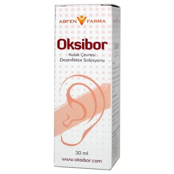 Abfen Oksibor Kulak Çevresi Dezenfekte Solüsyonu 30 Ml - Görsel 4