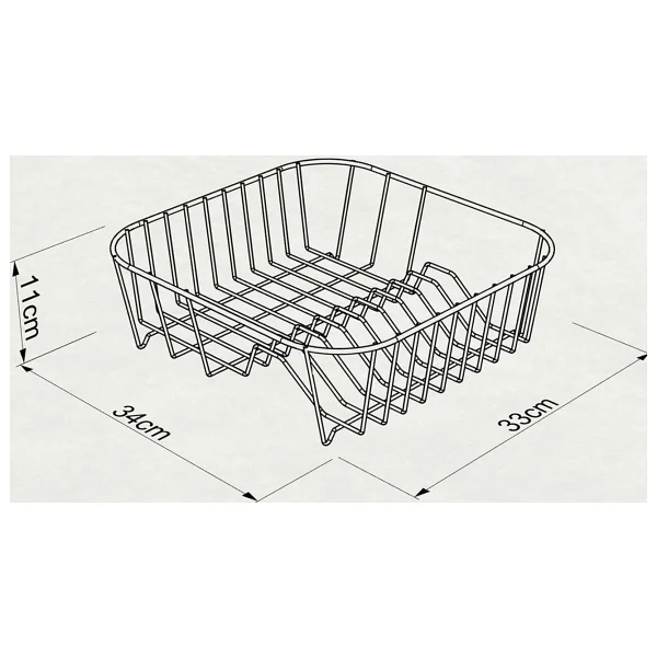 Tekno-Tel Teknotel Lavabo Evye Tabaklık Bulaşıklık Mat Siyah Kb081 - Görsel 3