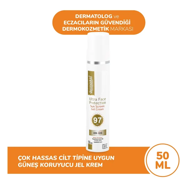 Dermoskin Ultra Face Protection Krem Spf 50 Normal Ciltler İçin Güneş Koruyucu 50 Ml - Görsel 10