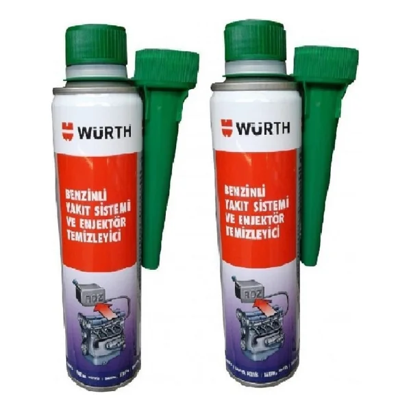 Würth Benzin Sistem Temizleyici 300 Ml 2 Li Set - Görsel 2