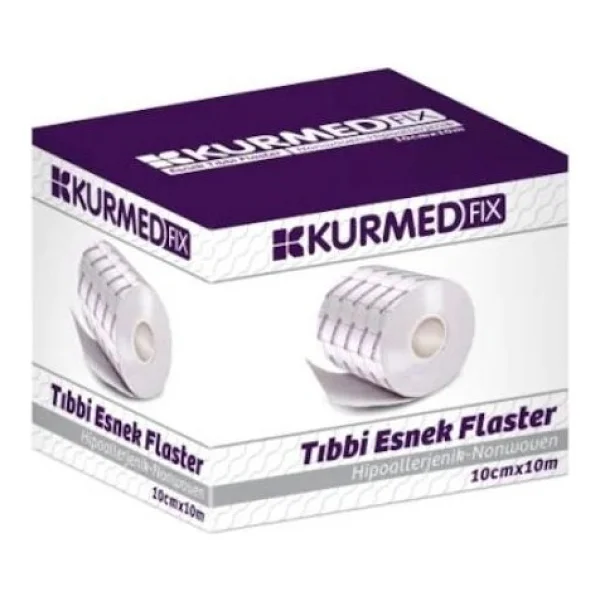 Kurmed Fix Esnek 10cm X 10m Flaster - Görsel 3