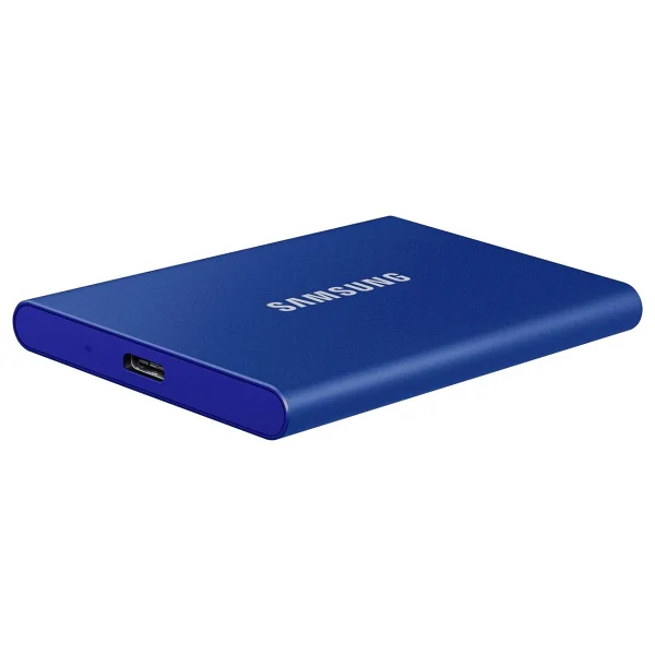 Samsung T7 Mu-Pc2t0h/Ww Mavi USB 3.2 2 TB Taşınabilir SSD - Görsel 3