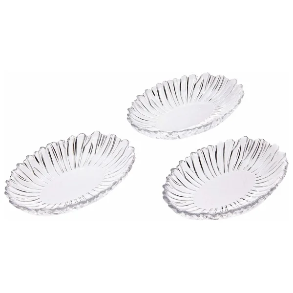 Paşabahçe Aurora 10545 3'lü 15 Cm Oval Servis Tabağı - Görsel 6